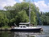 Oyster Pilothaus-Yacht, gemigter Langkieler,